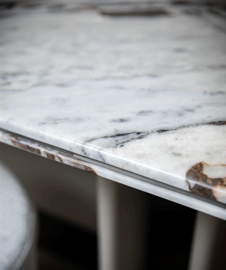 Elephant White Marble Slab