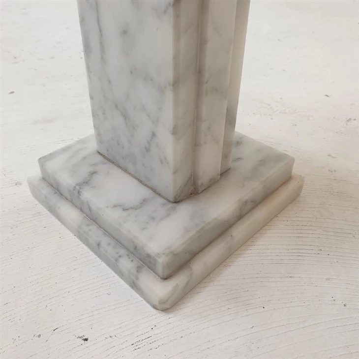 Italian Marble Plinth Stand Pedestal