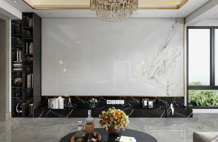 Han White Marble Wall
